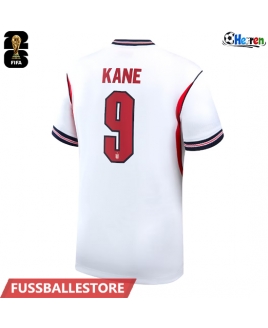Günstige England Harry Kane #9 Heimtrikot WM 2026 Kurzarm
